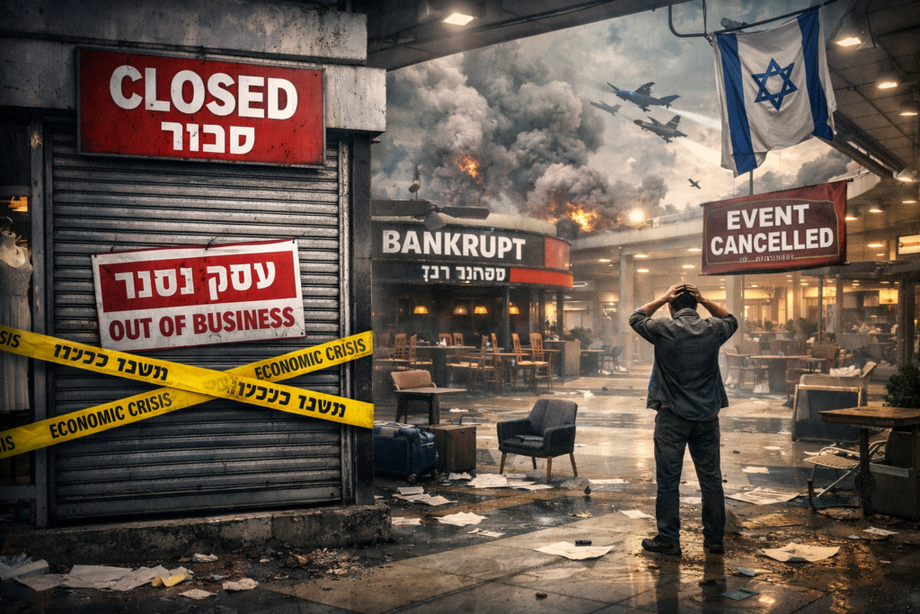 Economic paralysis hits the occupation entity after four days of war with Iran