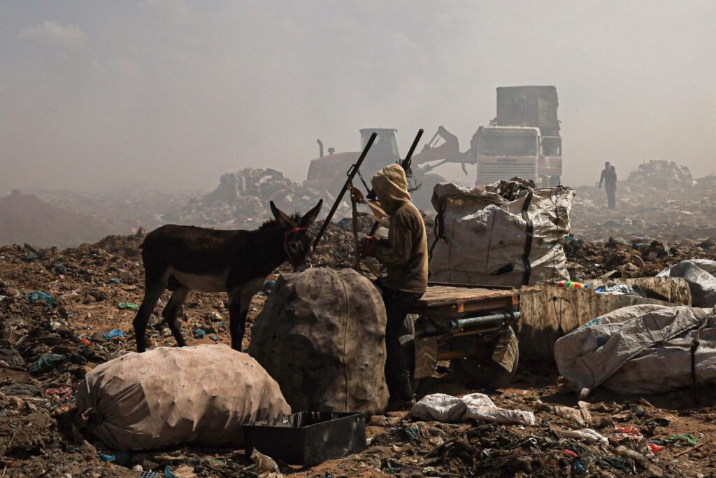 Gaza is caught between two wars: a frozen military one and an environmental one riddled with waste