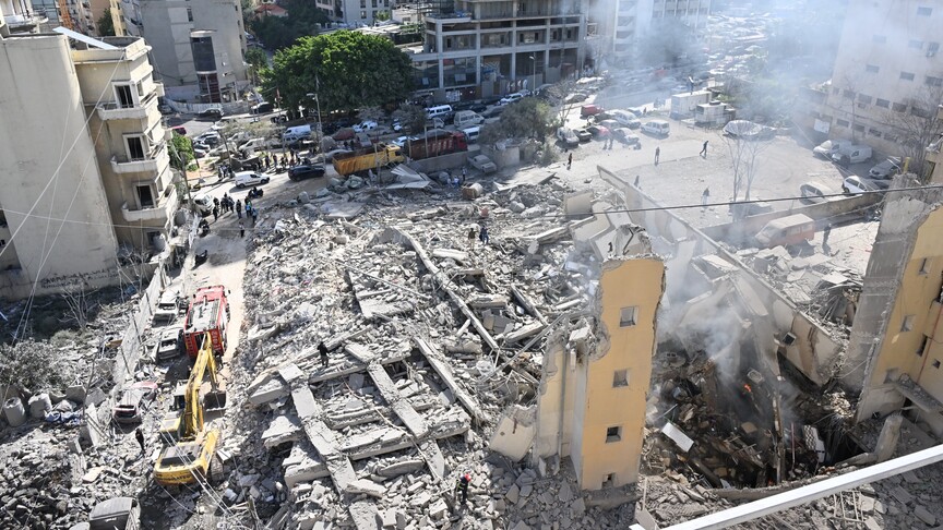 Israel attacks 56 towns and areas in Lebanon