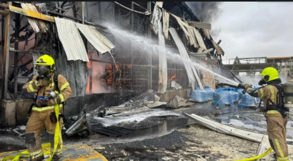 Hebrew Media: Iran targeted a chemical complex south of the occupation 3 times within a week