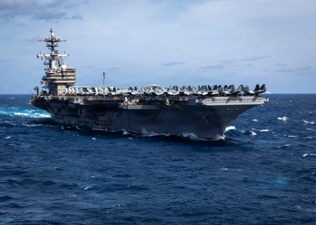 US Naval Institute: The aircraft carrier Bush avoided sailing through the Red Sea for fear of being targeted by the Houthis