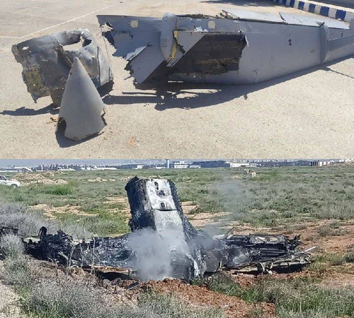 Khatam Al-Anbiya announces the downing of drones, including two MQ-9 drones, in the country's airspace