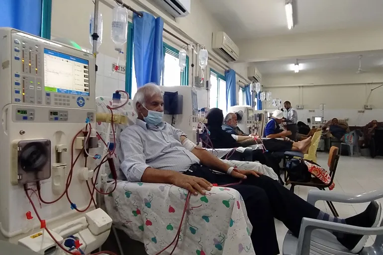 About 50 percent of dialysis machines have stopped working