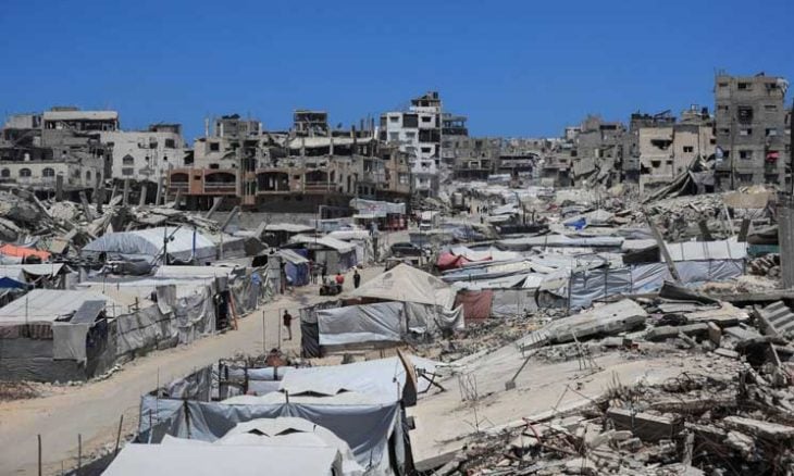 Gaza: 5 Palestinians killed | - dailyyemen