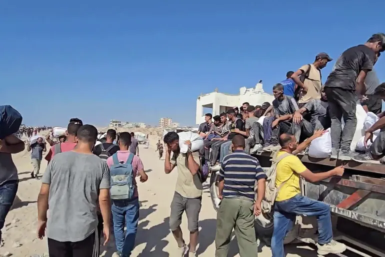 Gaza: 1800 families without food or fuel in a camp for the displaced