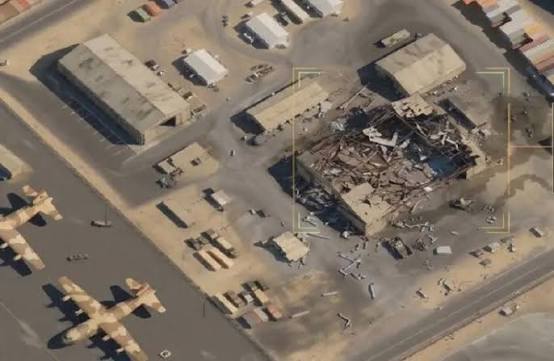 The Iranian Revolutionary Guard announces targeting American forces and aircraft in Jordan and the region