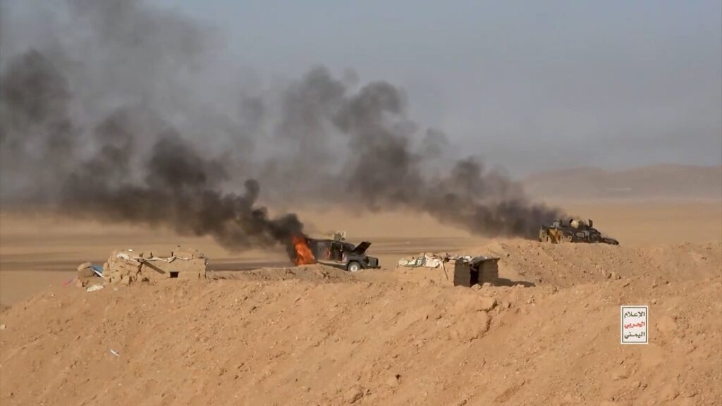 Sana'a military media broadcasts footage of widespread military losses and the capture of elements from the Saudi 