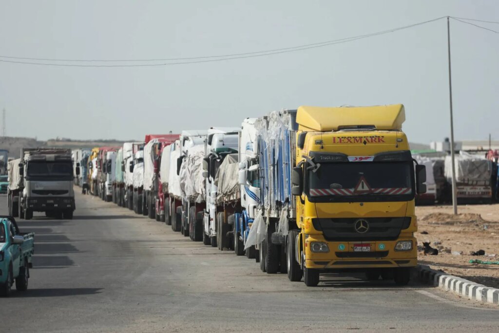 Israel prevents goods from entering Gaza