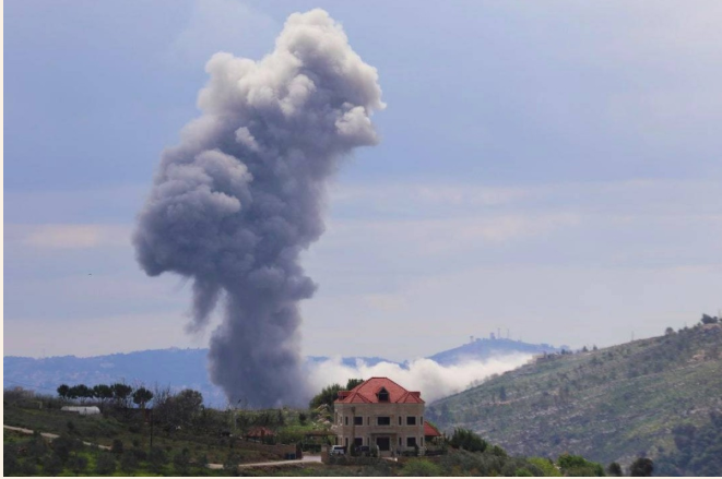 The Zionist enemy continues to bomb southern Lebanon