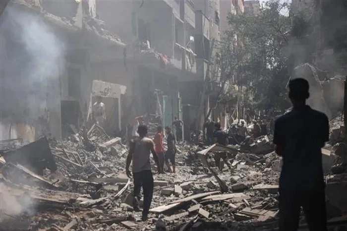 A Palestinian was killed and others were injured in an Israeli enemy bombing west of Gaza City
